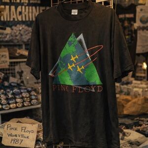 Vintage Pink Floyd Tour T-Shirt Single Stitch Made in USA Spring Ford XL